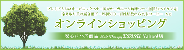 HairTherapyEBISUおすすめ安心ロハス商品オンラインショッピング